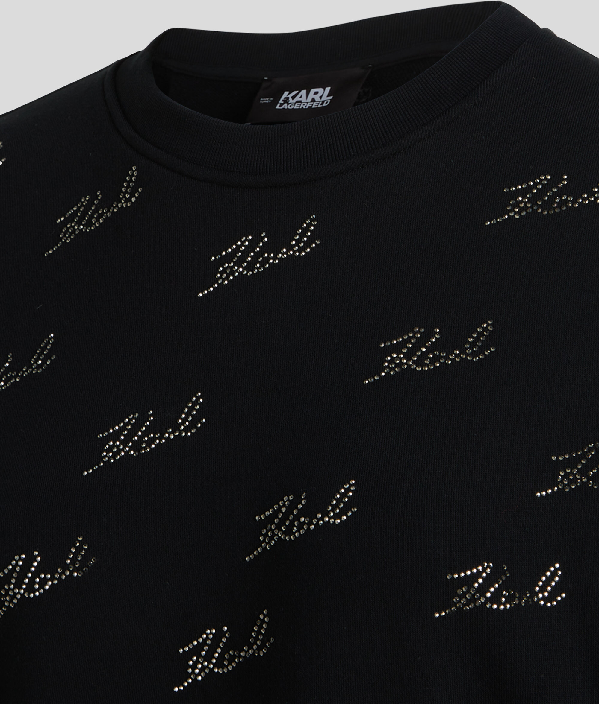 (image for) Stable RHINESTONE KARL SIGNATURE SWEATSHIRT